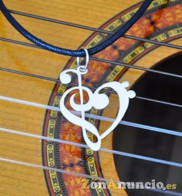 COLGANTE claves de sol, claves de fa